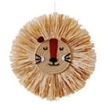 thumbnail image 1 of AMLESO Rural Hand-woven 3D Cartoon Animal Straw Wall Art Hanging Rattan Tapestry Decor F, 1 of 8