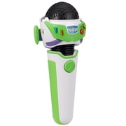 Disney Pixar Toy Story 5 Buzz Lightyear Kids Voice Changer Microphone with Pop-Out Wings, Ages 3+