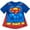 Superman, variant on DC Comics Boys' Batman or Superman Rash Guard with Towel Cape (4)