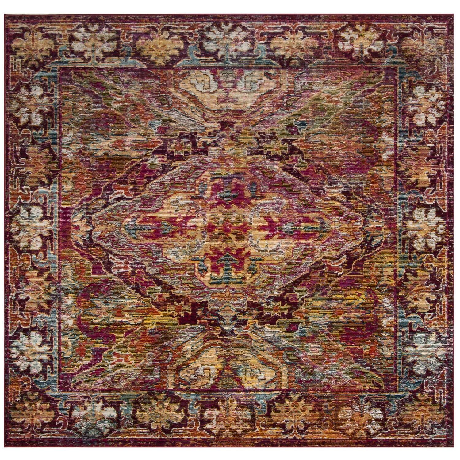 Details about   Multi Colored Safavieh Valencia Polyester Runner 2' 3" X 8' 