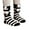 Black, variant on 3D Knit Animal Hugging Socks Featuring Sloth Design for Adults and Kids Cute Funny Hand Crocheted Warm Cozy Footwear Size:One Size