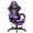 Purple, variant on SOONTRANS Green Gaming Chair for Adult, High Back Gamer Game Chair with Footrest & Massage Lumbar Pillow, Ergonomic Swivel Office Computer Chairs s Girls, Green
