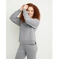 thumbnail image 3 of Hanes Originals Women's French Terry Sweatshirt Concrete Heather M, 3 of 7