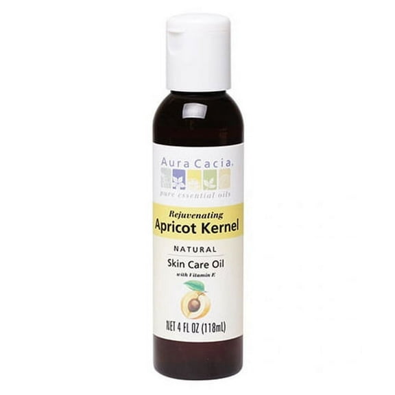 Aura Cacia Apricot Kernel Natural Skin Care Oil - 4 Oz, 2 Pack