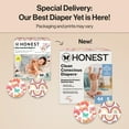 thumbnail image 4 of The Honest Company Clean Conscious Diapers® Up to 100% Leak Protection Designed to Protect Delicate Skin Hypoallergenic + Fragrance Free Wingin It + Catching Rainbows, Size 5, 44 Count, 4 of 9