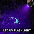 thumbnail image 4 of UV Flashlight Black Light, 51 LED 395 nM Ultraviolet Blacklight Detector for Dog Urine, Pet Stains and Bed Bug，Ultraviolet Light Detector for Invisible Ink Pens, Dog Cat Pet Urine Stain（2 pack）, 4 of 11