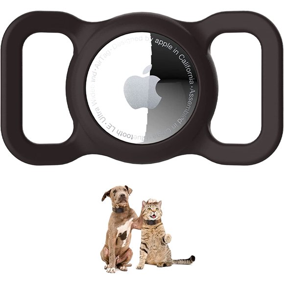 LiZHi Case Compatible for Air Tag,Apple Airtag Dog Collar GPS Tracking Dog Cat Pet Loop Airtags Accessories,Protective