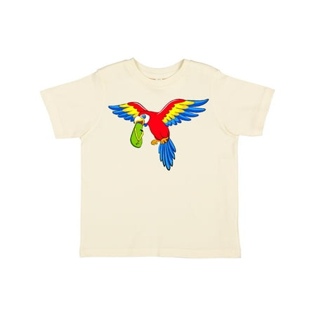 

Inktastic Parrot and Flip Flop Gift Toddler Boy or Toddler Girl T-Shirt