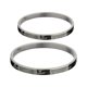 thumbnail image 3 of Brazalete de pareja Sunnimix acero inoxidable Plata 6mm, 3 of 8