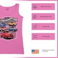 thumbnail image 6 of Ford Still Plays with Trucks Women's Tank Top American Classic F100 F150 Pickup Built Tough Vintage Offroad 4x4, 6 of 7
