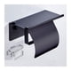 thumbnail image 4 of BR Portarrollos de papel higiénico de pared de acero inoxidable para baño y cocina, 4 of 5