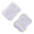 thumbnail image 1 of simhoa 100pcs Delicate Drawstring Pouch Tulle Gift Pouch Candy Bags Snowflake Pattern 13 x 18cm, 1 of 8