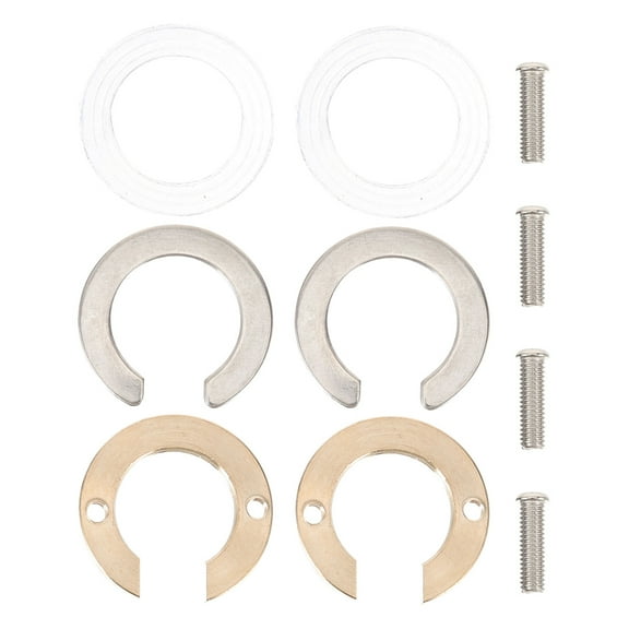 2 Sets Anti Loosening Faucet Lock Nut Kit for Kitchen and Bathroom Secure Sink Water Tap Installation Accessories Easy to Install