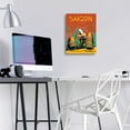 thumbnail image 2 of Epic Art 'Saigon Vietnam' by Arctic Frame Studio, Acrylic Glass Wall Art, 12"x16", 2 of 2
