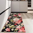 thumbnail image 4 of Pioneer Flower Floral Print Pattern Kitchen Rug Mat,Kitchen Runner Rugs Non Skid Washable,Decorative Kitchen Floor Mats for Kitchen,Sink,Laundry,17"X47", 4 of 5