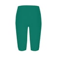 thumbnail image 5 of Green Yoga Pants Women Summer Jogging Bottoms High Waist Sports Trousers Short Plain Sports Leggings Elastic Waist Yoga Trousers Casual Slim Fit Running Sweatpants Womens Fashion, 5 of 6