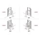 thumbnail image 5 of Cerradura de puerta electrónica inteligente Tarjeta Sistema de seguridad antirrobo - Abierto izquierdo Abierto externo izquierdo Macarena Cerradura de puerta electrónica, 5 of 8