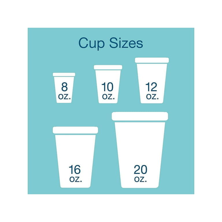 WinCup 240HW Beverage Cup, 16 oz Cup, Foam 12 Pack #VORG6214126, 240HW