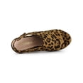 thumbnail image 4 of BLISSFUL STEP Women's Espadrilles Platform Heel Wedges Sandals Leopard 9, 4 of 7