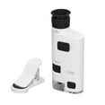 thumbnail image 4 of Microscopio De Bolsillo Con Luz LED, Microscopio LED Desmontable Para Teléfono Móvil 300x-350x Luz De 2 Niveles Ajustable Pequeño Universal Para Uso Industrial, 4 of 7