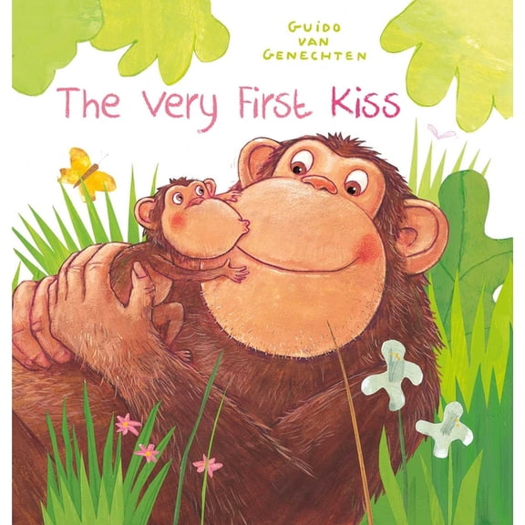 The Very First Kiss, (Board Book)