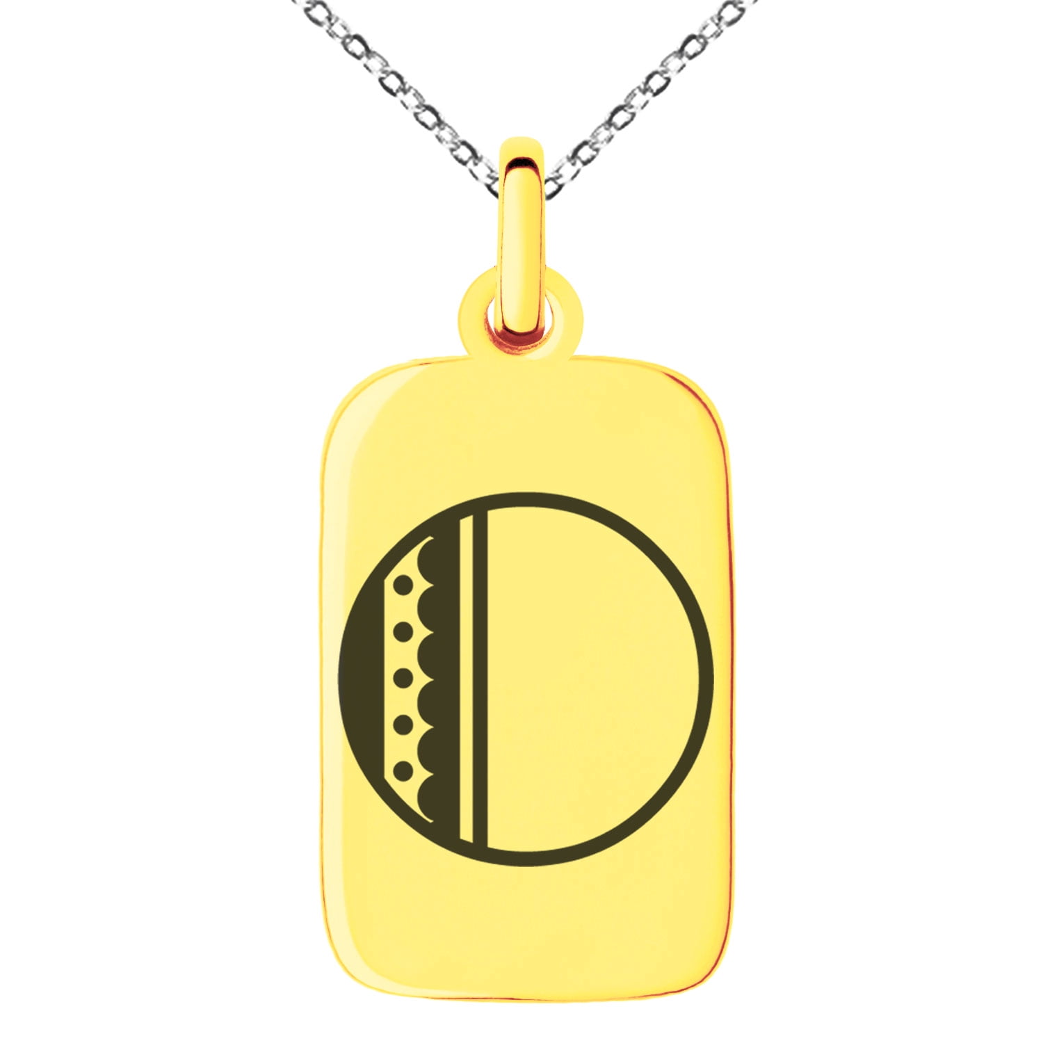 Mama Llama No Time For Drama Dog Tag Necklace - Stainless Steel Charm With 26 Inch Chain