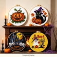 CYFW Zhenging Halloween Kit w/ Pumpkin,Black Ghost 9.45x9.45 Inch ...