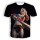 thumbnail image 2 of Nueva camiseta personalizada de moda boutique de Halloween con impresión 3D para hombres y mujeres con el mismo producto nuevo y transpirable, 2 of 5