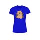 thumbnail image 2 of Playera Blusa De Capybara Con Paliacate Diseño Divertido Ropa Para Mujer Capibara Color Azul Talla Grande Marca Emil SaEs, 2 of 4