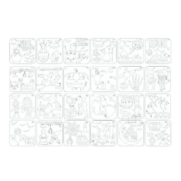 6x6inches Big Bang Stars Stencil for DIY Scrapbooking Embossing