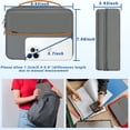 thumbnail image 4 of Organizador electrónico Miavers Travel Cord impermeable gris, 4 of 6