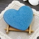 thumbnail image 2 of Pisexur Belleza Maquillaje Limpiador facial Konjac en forma de corazón, esponja exfoliante, limpiador facial, desmaquillante, esponja grande gruesa.para mujeres y hombres, 2 of 2