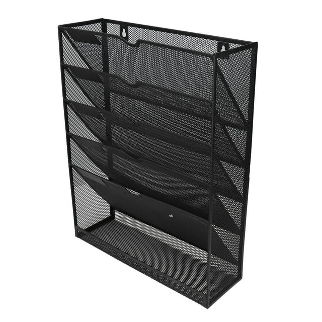 Organizador de archivos de Pared ANGGREK Metal Duradero 40,8 x 32 x 10,4 cm