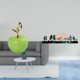 thumbnail image 2 of Estatua,Escultura de fruta artificial,estatua y artesanía,Colección de figuras de cerámica para decoración del hogar,Escultura de pared,Escultura decorativa de pared con flores de metal, 2 of 8
