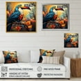 thumbnail image 4 of Designart "Tropical Toucans in Blue and Yellow II" Animals Framed Wall Art - Traditional Blue Toucan Bedroom Framed Canvas Wall Art, 4 of 6