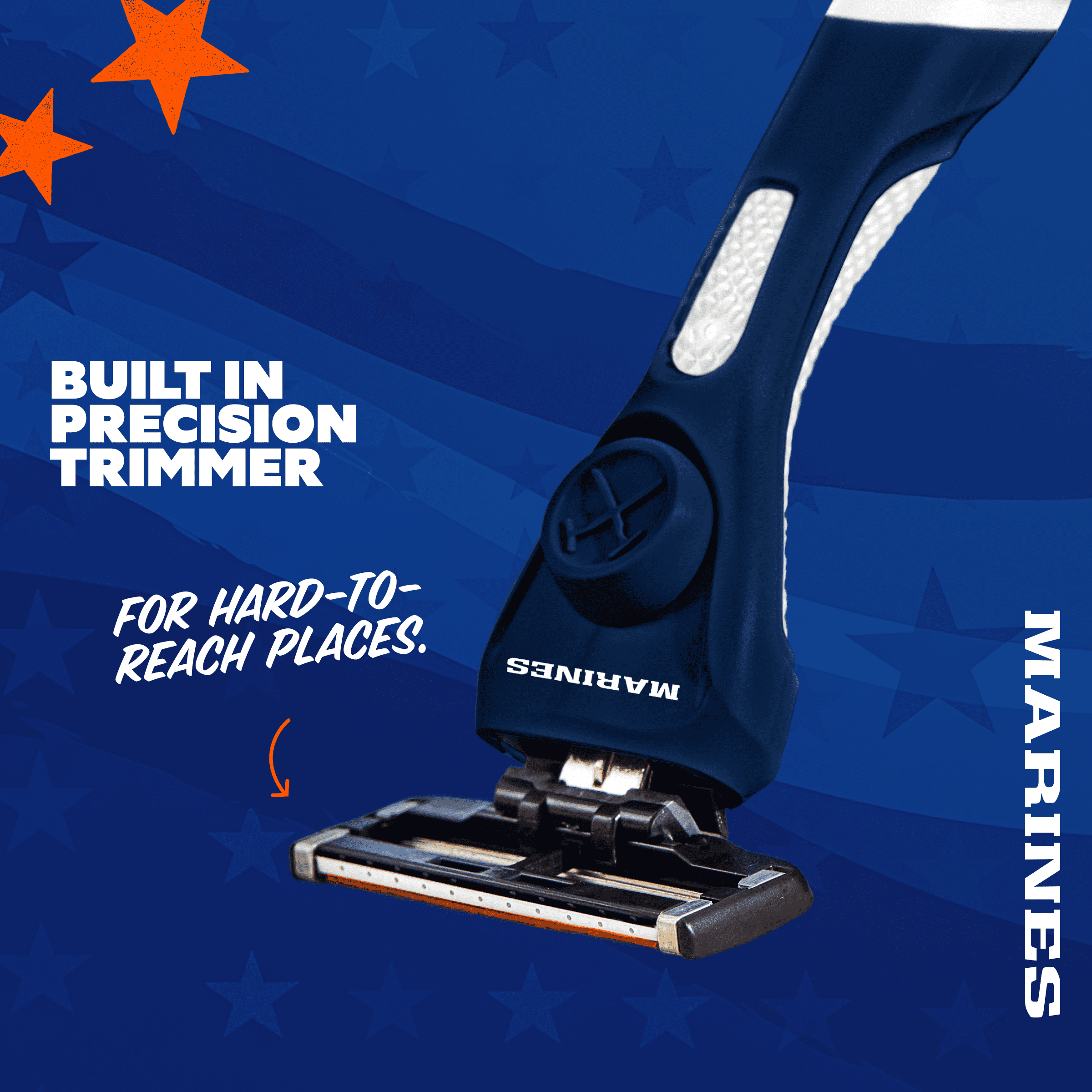 Dollar Shave Club Military Marines 6-Blade Razor Starter Set