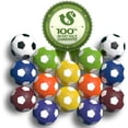 thumbnail image 4 of Colonel Foosball Table Replacement Foosballs- 14 Pack - 36Mm Game Tabletop Size - Multi Colored Tabletop Soccer Balls, 4 of 4