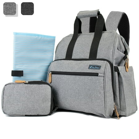 Joie Bean Deluxe Baby Diaper Bag Backpack For Mom Dad Large Capacity Maternity Ny With Insulated Bottle Changing Pad And Stroller
