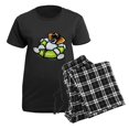 thumbnail image 5 of CafePress - Funny Beagle Women's Dark Pajamas - Women's Short Sleeve Print T-Shirt and Pants Dark Cotton Pajama Set, 5 of 7
