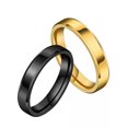 thumbnail image 4 of GKNET Stainless Steel Engraving Ring Name Custom Ring Delicate Jewelry Unisex Gift-Black-8, 4 of 9