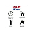 thumbnail image 5 of KILZ Upshot Interior Overhead Stain Sealer & Primer, Aerosol, 10 Oz, 5 of 5