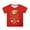 Red, variant on Girls Casual Short Sleeve Tee for Everyday Wear Graduation Photo Outfit Spring Summer Fall Comfortable Breathable Loose Fit Top for Kids, 8-9 Years, Red