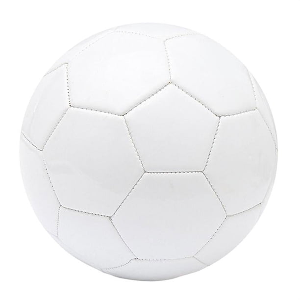Xiao Hua Fútbol blanco tradicional , adecuado para entrenamiento, entretenimiento, alto rendimiento, clásico, adecuado para diferentes grupos de edad.