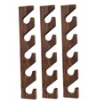 thumbnail image 4 of Perchero de madera para gorras, organizador de decoración moderno para colgar en la pared, expositor de gorras. 3 piezas, 4 of 9