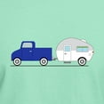 thumbnail image 3 of CafePress - Truck & Camper T Shirt - Men's Classic Graphic Cotton T-Shirt, 3 of 4
