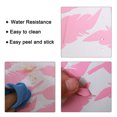 thumbnail image 3 of Unique Bargains Feather Shape Removable Peel and Stick Wall Decals Sticker Perfect Decor Office Living Room Pink 12pcs, 3 of 7