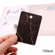 thumbnail image 3 of 100 piezas de tarjetas de presentación de pendientes veteados, tarjeta de soporte de 1,96x2,75 pulgadas para collar Negro Yuyangstore Tarjeta de exhibición de pendientes, 3 of 5