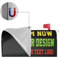 thumbnail image 2 of Personalize Custom Addess Mailbox Covers, Add Photo Picture Name Text Logo Unique Magnetic Post Box Cover Wraps for Garden Yard Decor Standard Size 21x18 Inches, 2 of 6