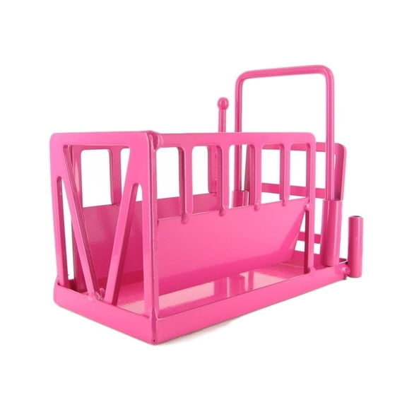 Little Buster Toy Heavy Duty Metal Cattle Chute Pink 500236