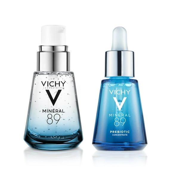 Suero Facial Vichy Mineral 89 Booster 30ml + Prebiótico Mineral 89